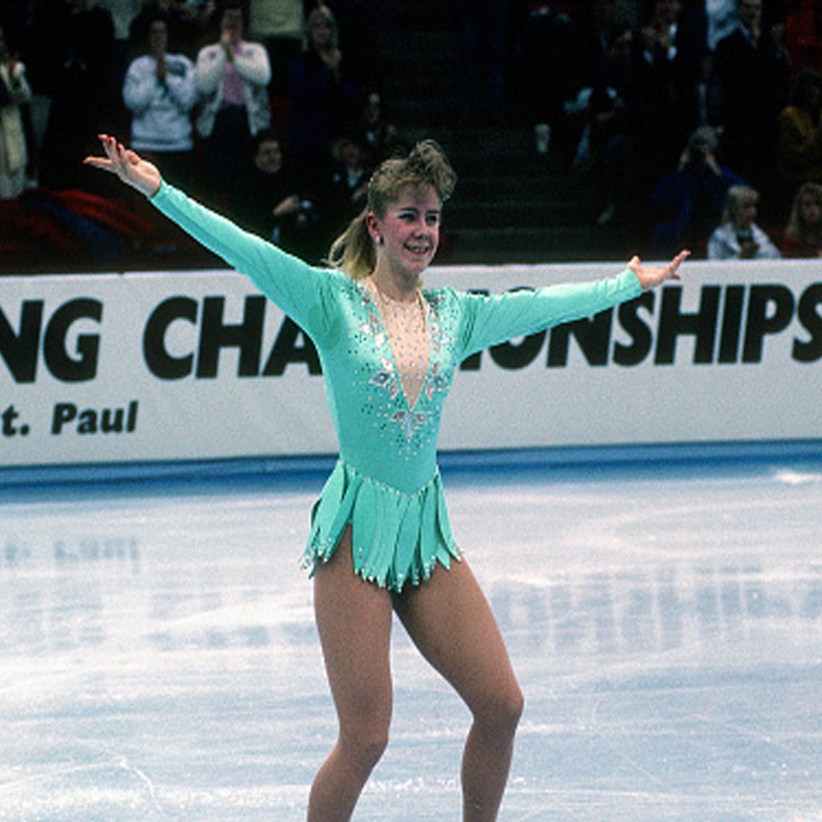 United States figure skater Tonya Harding at the 1991 US Figure Skating Championships